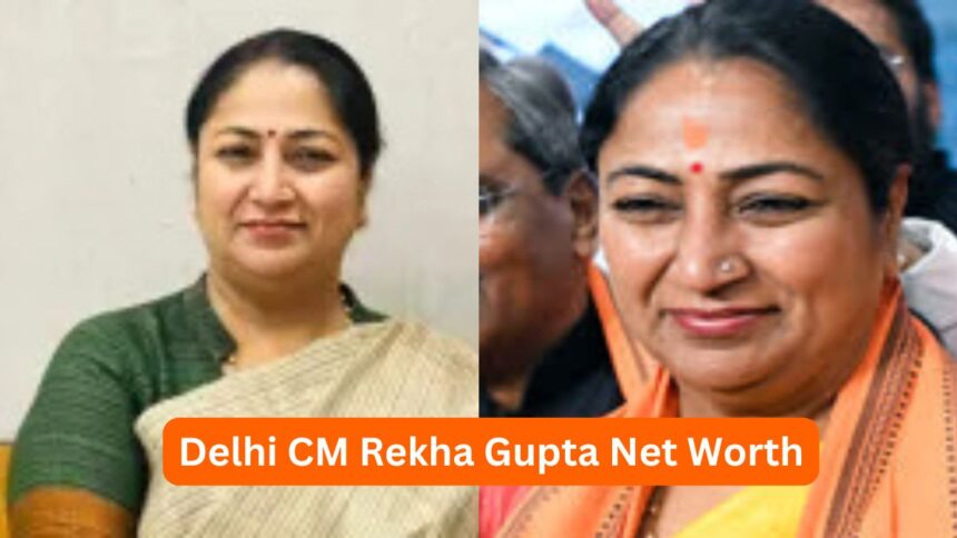 Delhi CM Rekha Gupta Net Worth